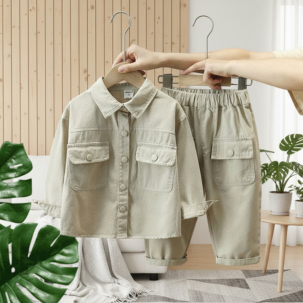 Comfortable & Cool – Children's Pants & Shirt Kit