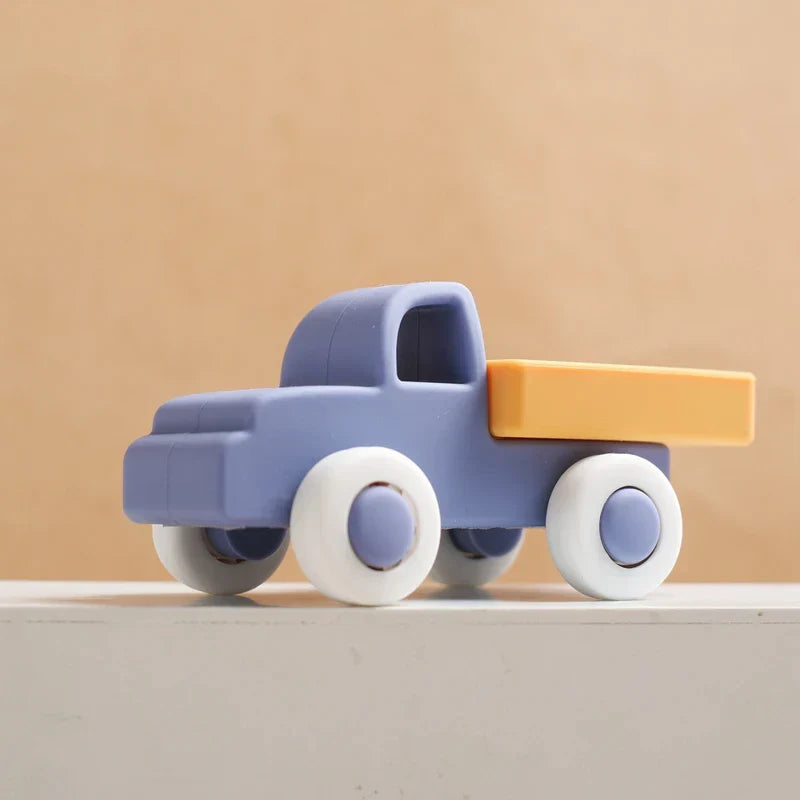 Rolling & Biting - Silicone Vehicle Toys