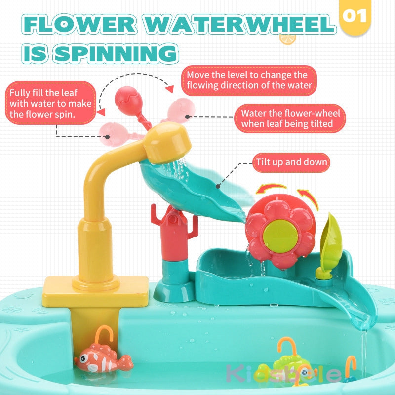 SinkPlay – Imagination & Development – 2-in-1 Play Sink & Fishing Activity