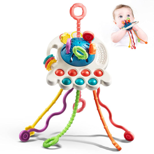 A delightful UFO toy! - A sensory toy for babies