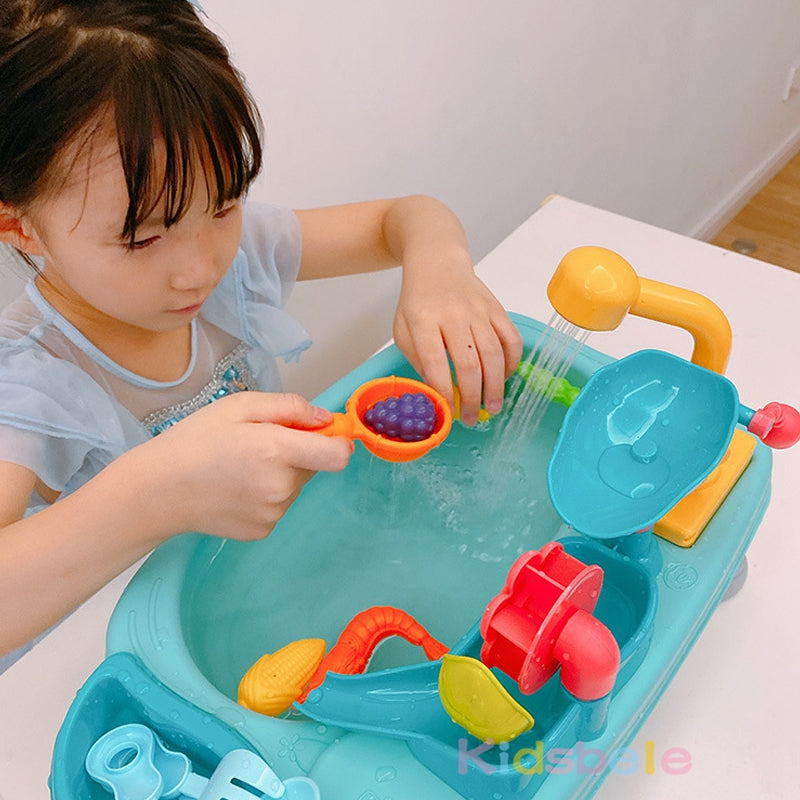 SinkPlay – Imagination & Development – 2-in-1 Play Sink & Fishing Activity