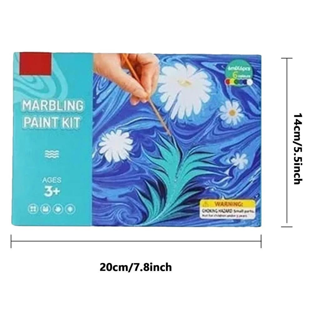 Water Marbling Paint Kit™ - colourful water-based artwork | Paint pack