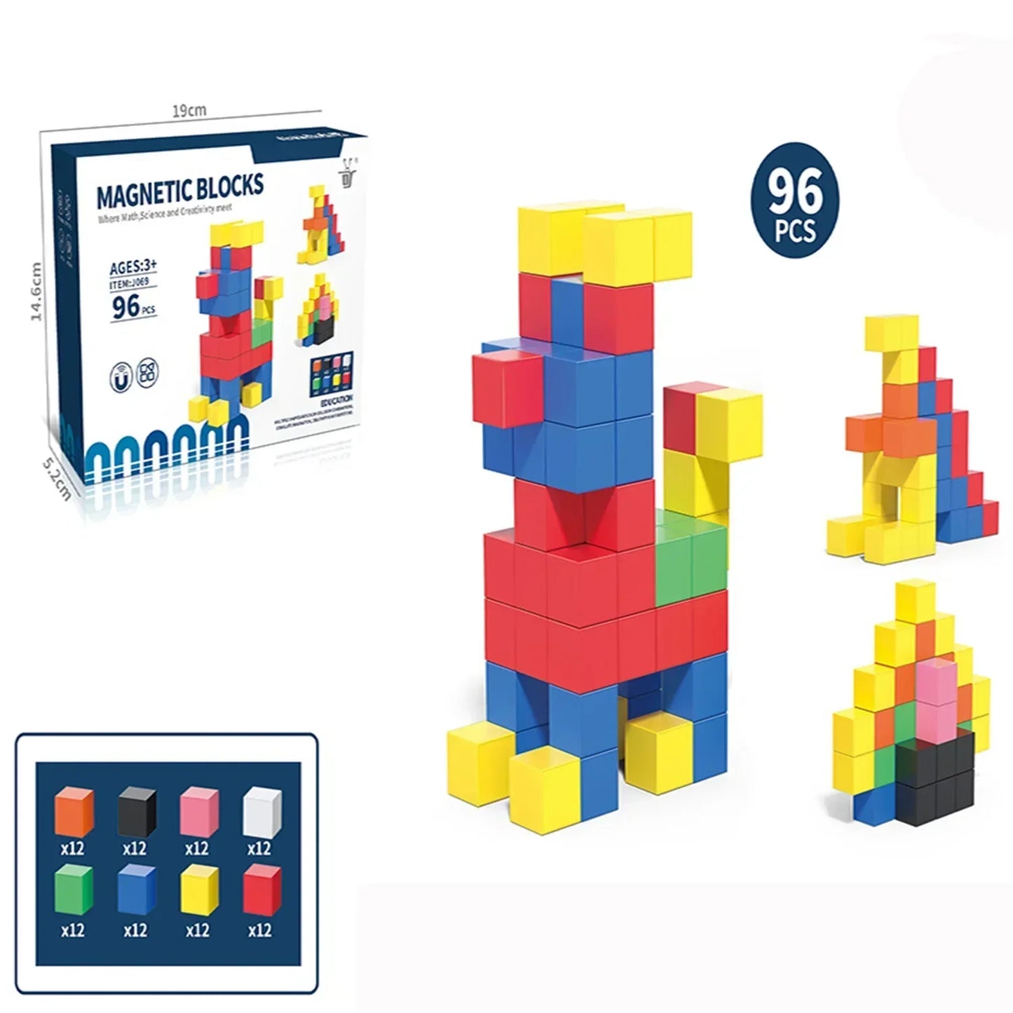 Educational & Building – Magnetic Building Blocks