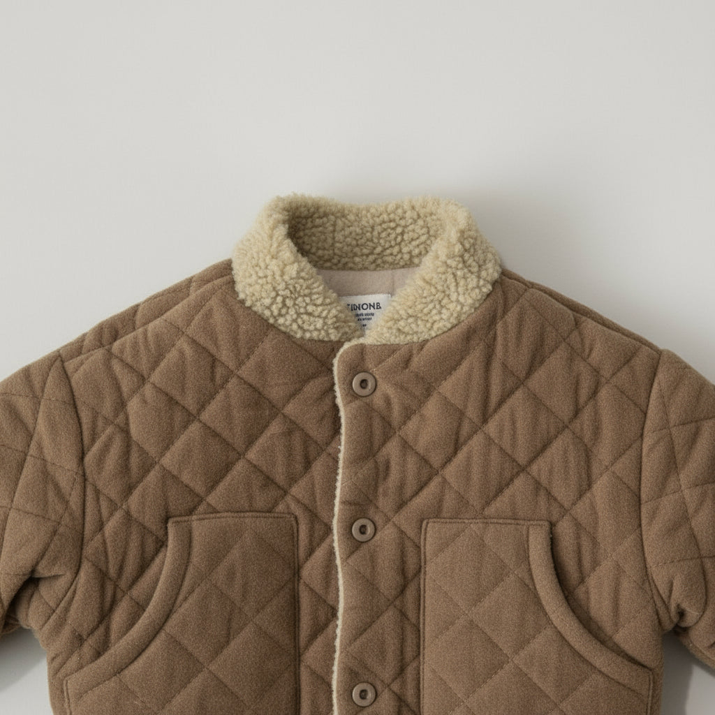 Warm & Stylish – Quilted Children's Coat
