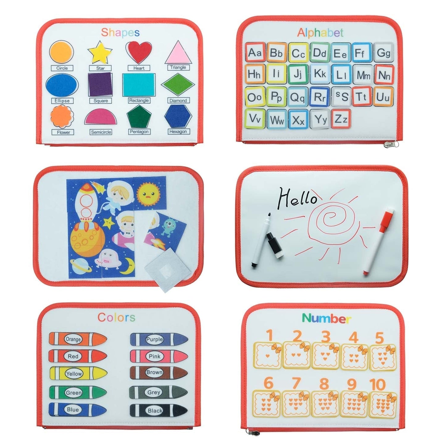 Explore and learn - The sensory book