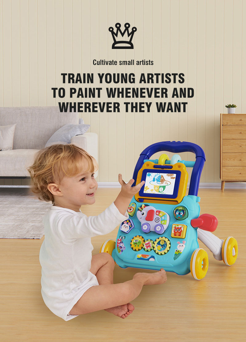 Educational & Playing – Baby Walker with Activity Panel