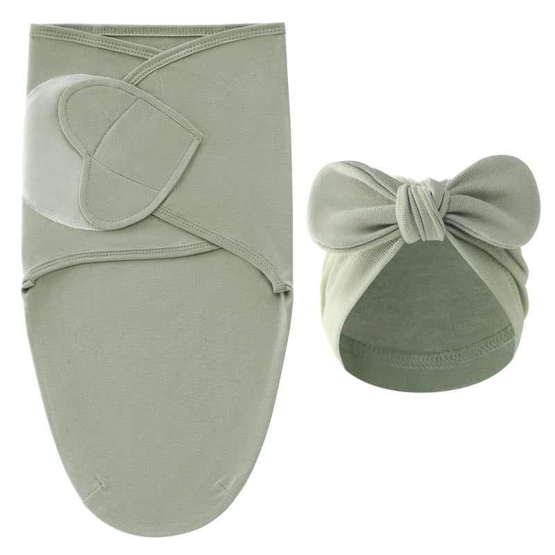 Peace & Comfort – Luxury Swaddle Blanket with Hat