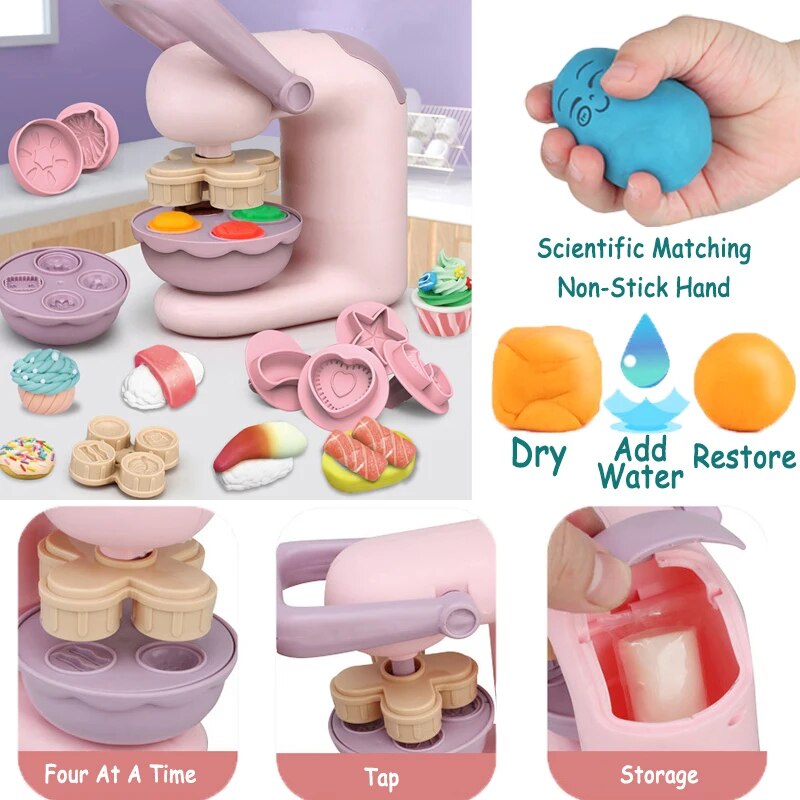 Culinary Play - Burger maker Kitchen Toys