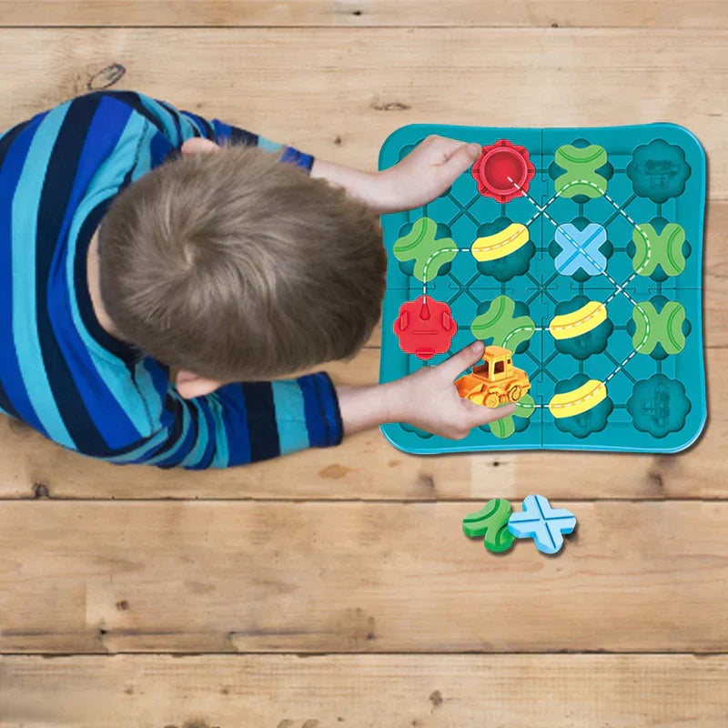 Build and learn - Logical road building game