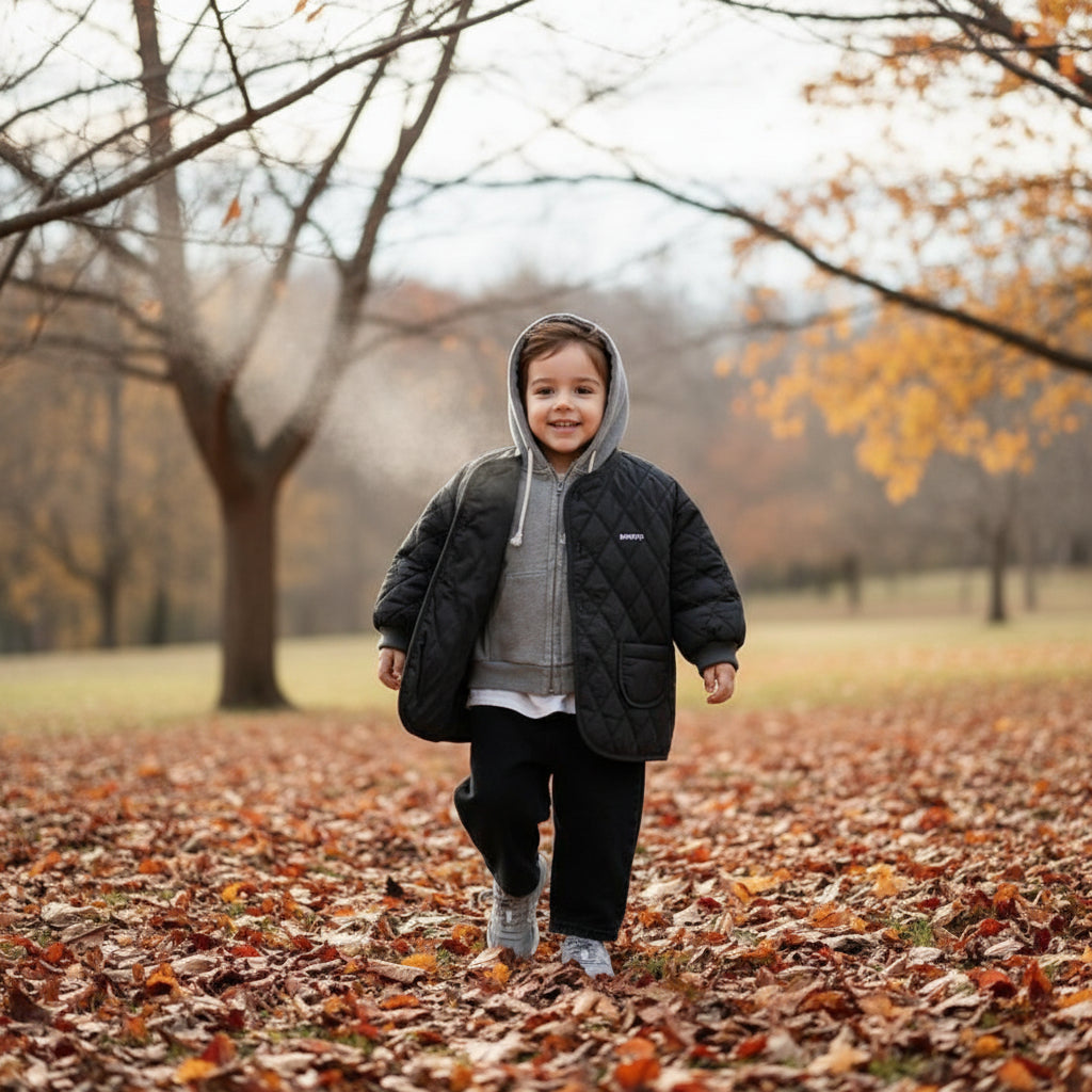 Cozy and warm – Quilted jacket for kids