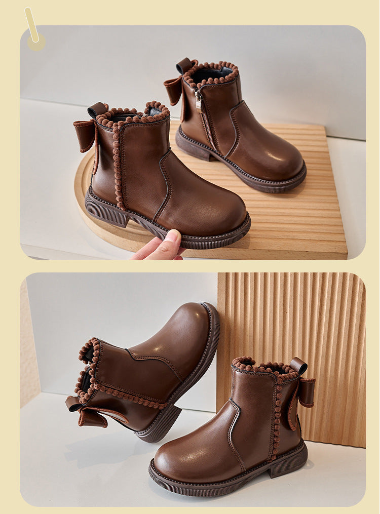 Comfort & Style - Leather Ankle Boots