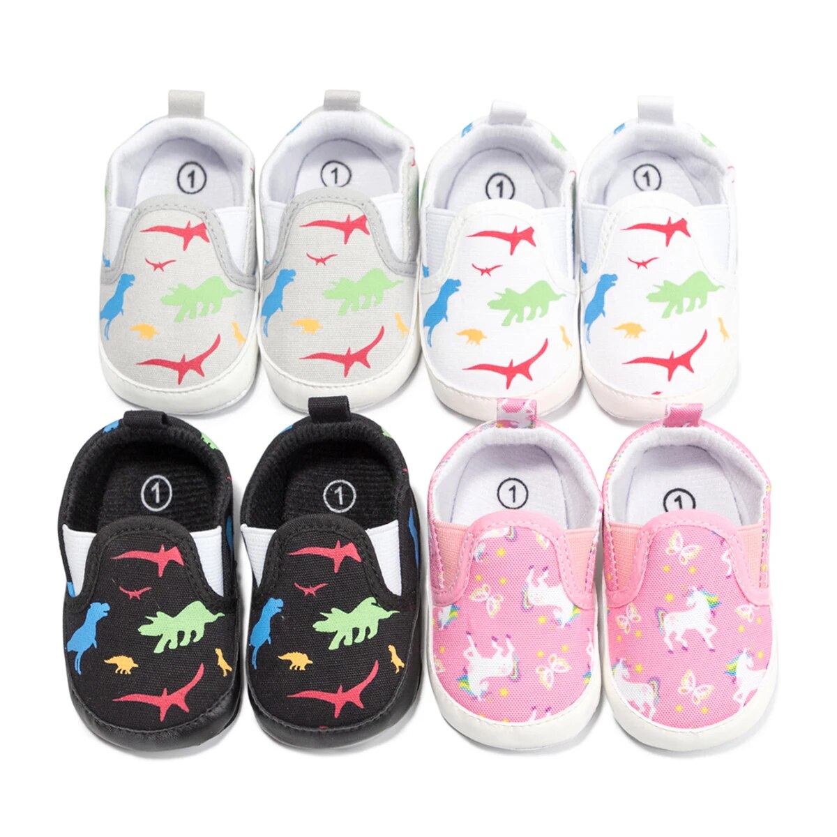 Safe & Playful – Infant Slip-On Non-Slip Sneakers