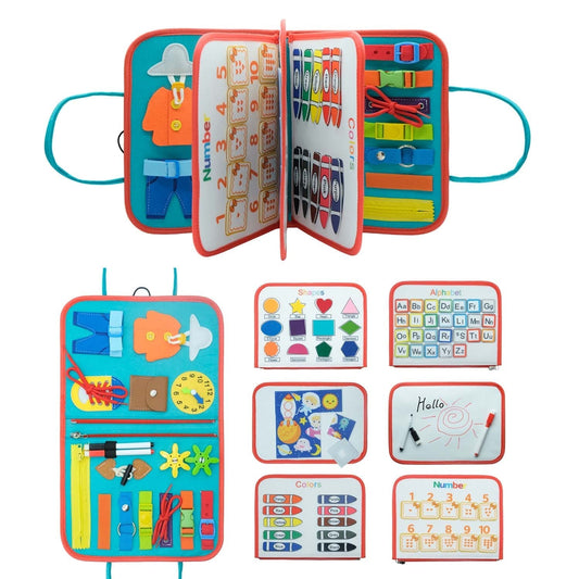 Explore and learn - The sensory book