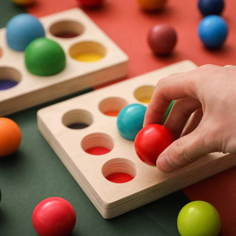 Rainbow balls - Sorting game