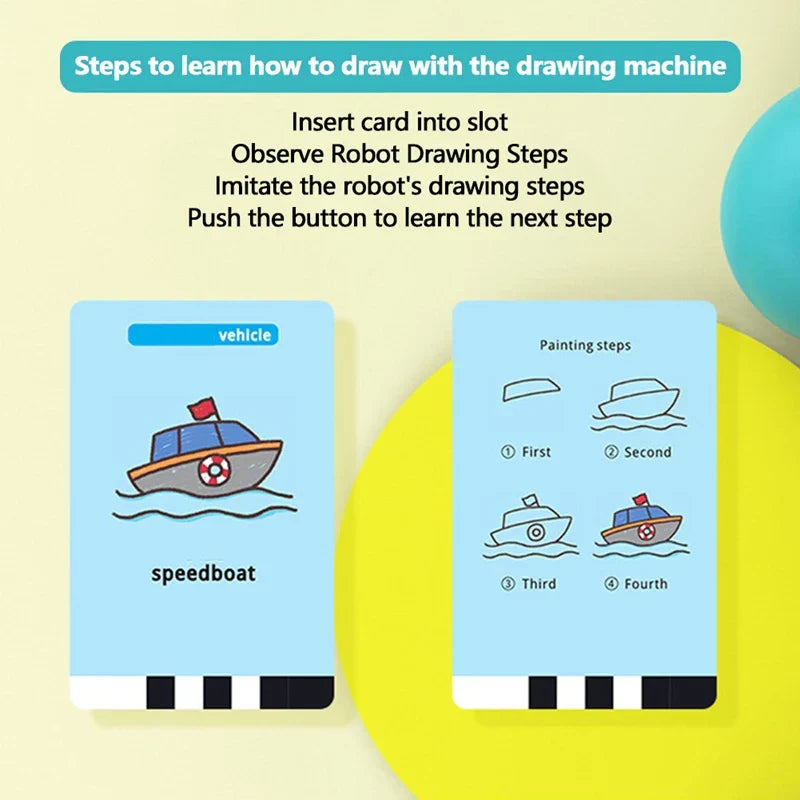 Interactive & Play - Drawing Robot Toys