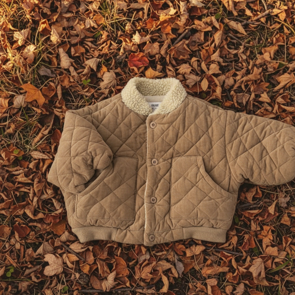 Warm & Stylish – Quilted Children's Coat