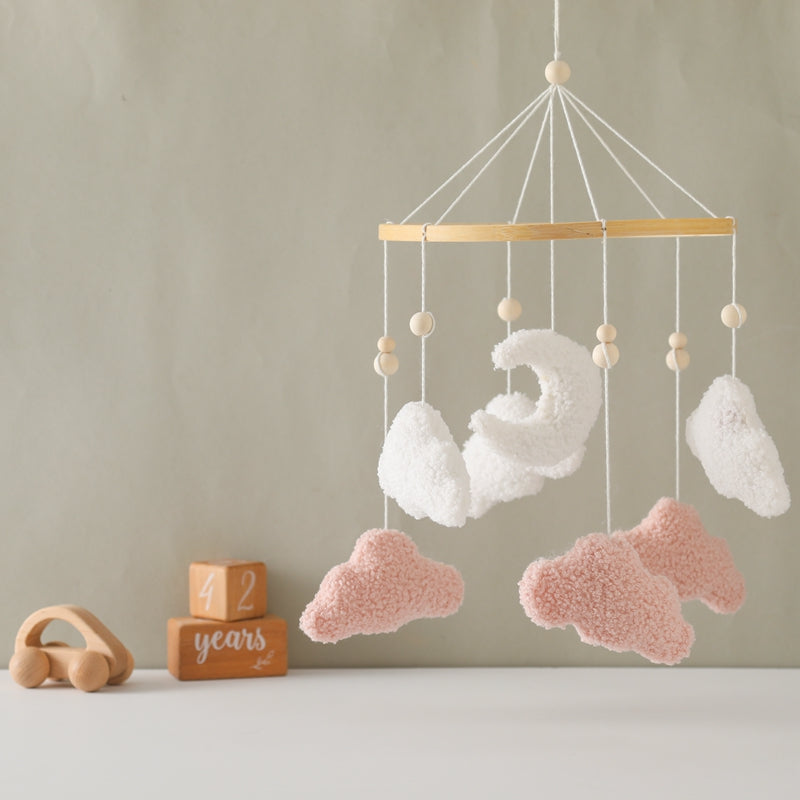 Peace & Atmosphere – Infant Mobile with Clouds
