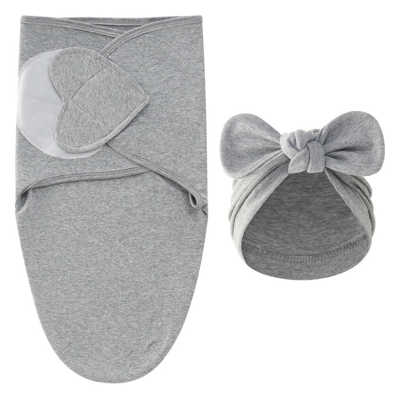 Peace & Comfort – Luxury Swaddle Blanket with Hat