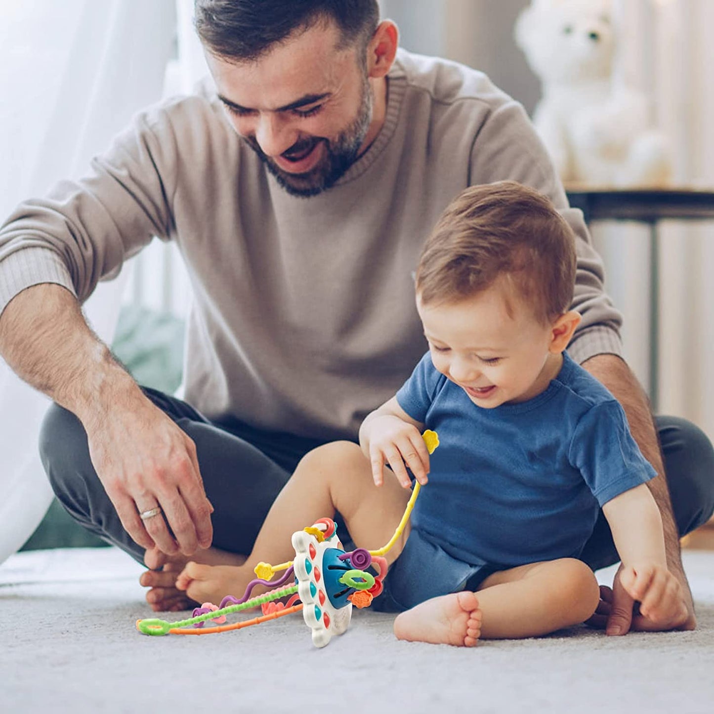 A delightful UFO toy! - A sensory toy for babies