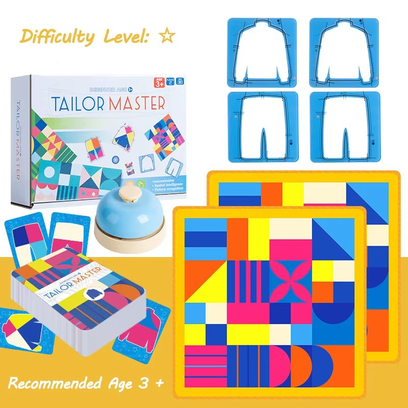 Train hand and eye coordination – Tailor Card Activity
