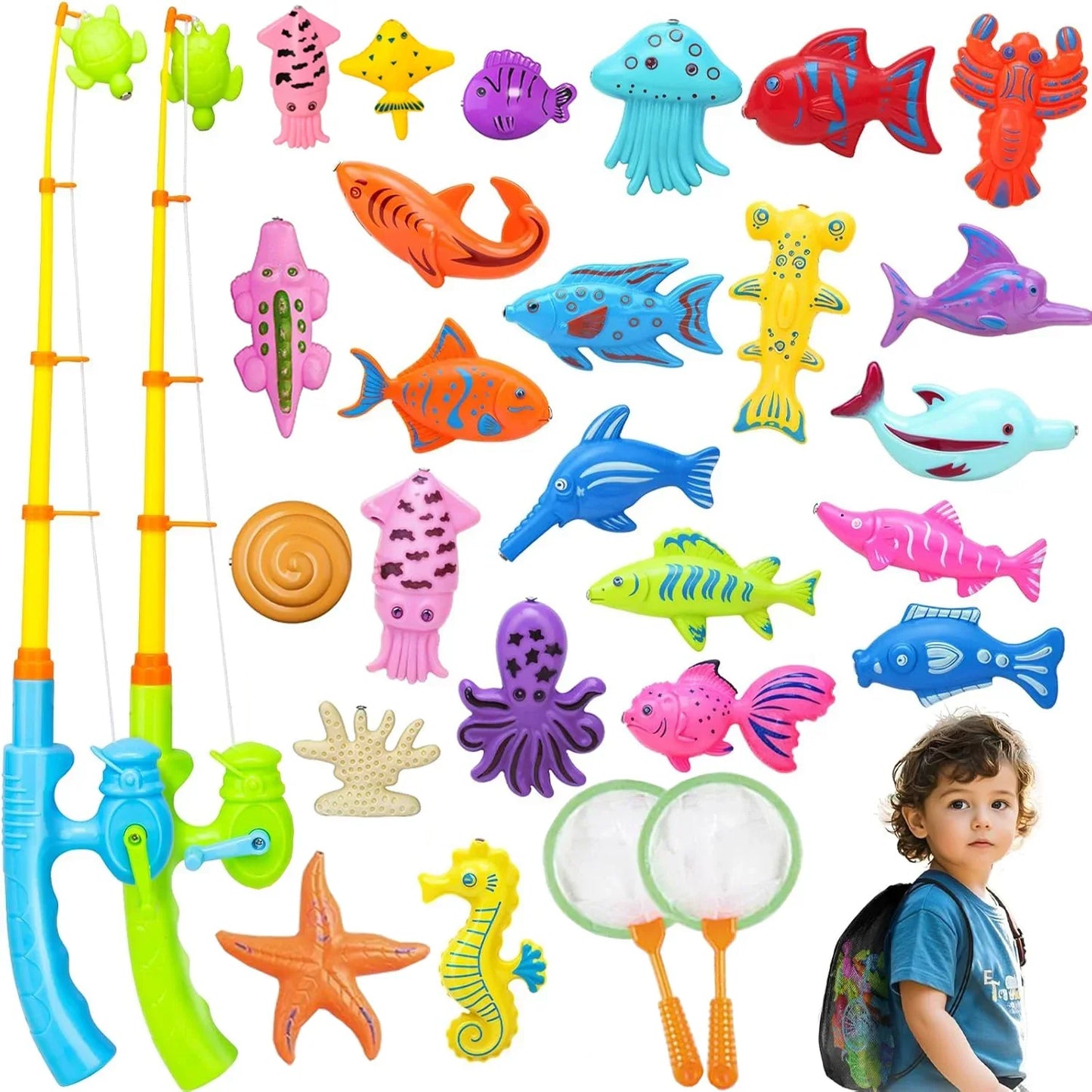 Educational & Discovery - Magnetic Fish Game