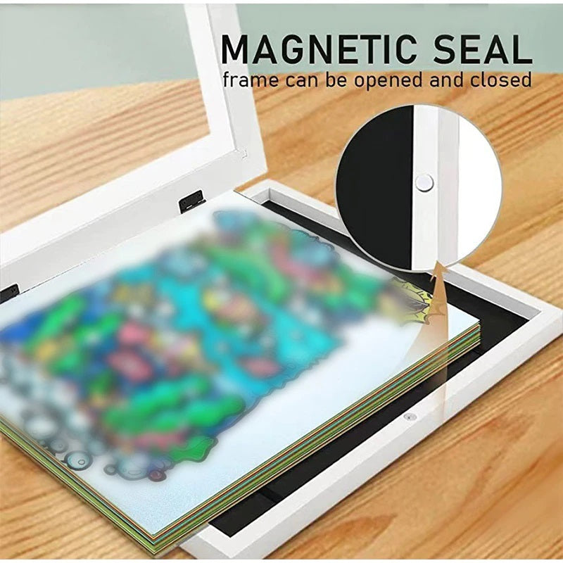 Make your own art exhibition - Magneto frames