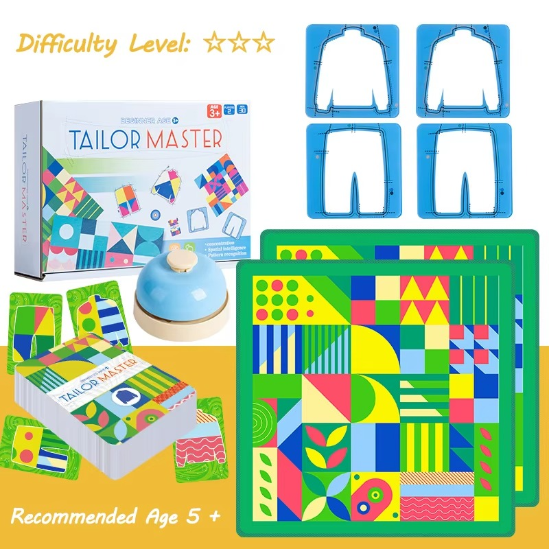 Train hand and eye coordination – Tailor Card Activity