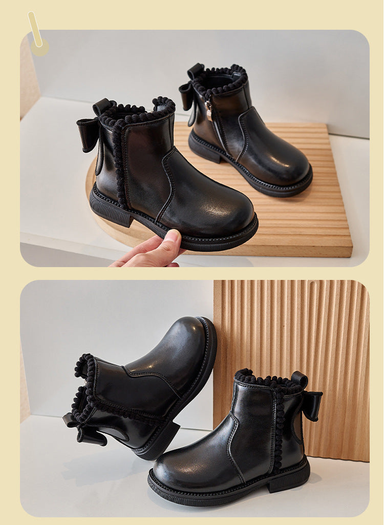 Comfort & Style - Leather Ankle Boots