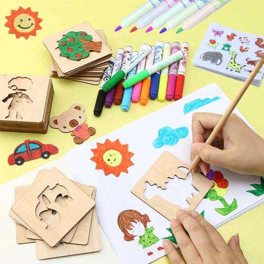 Makes drawing easier - Shape cards