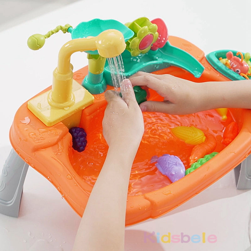 SinkPlay – Imagination & Development – 2-in-1 Play Sink & Fishing Activity