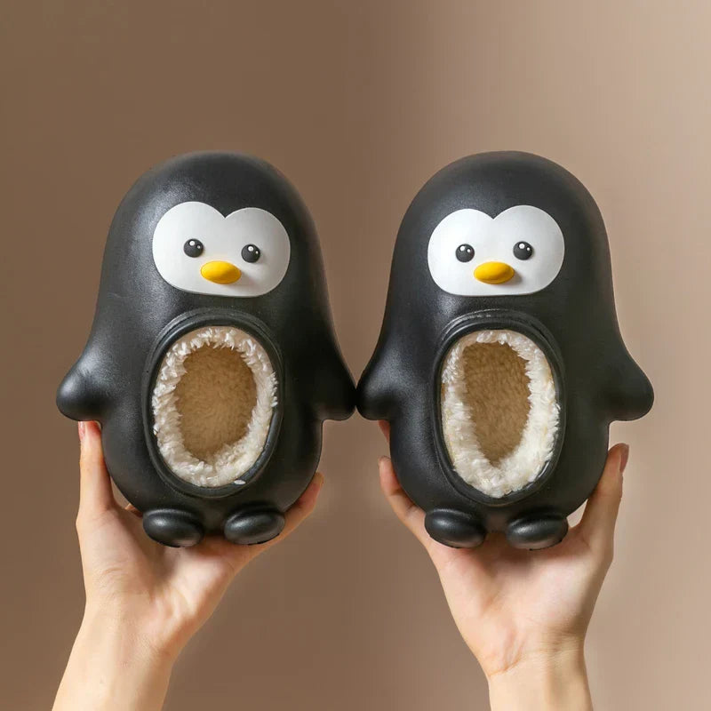 Warm & Play - Children's Penguin Slippers