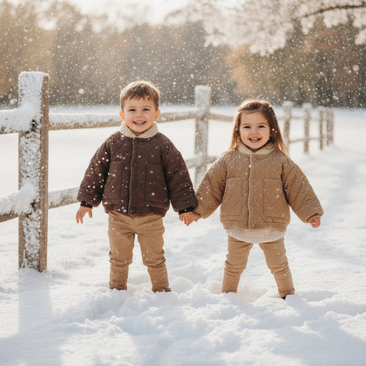 Warm & Stylish – Quilted Children's Coat