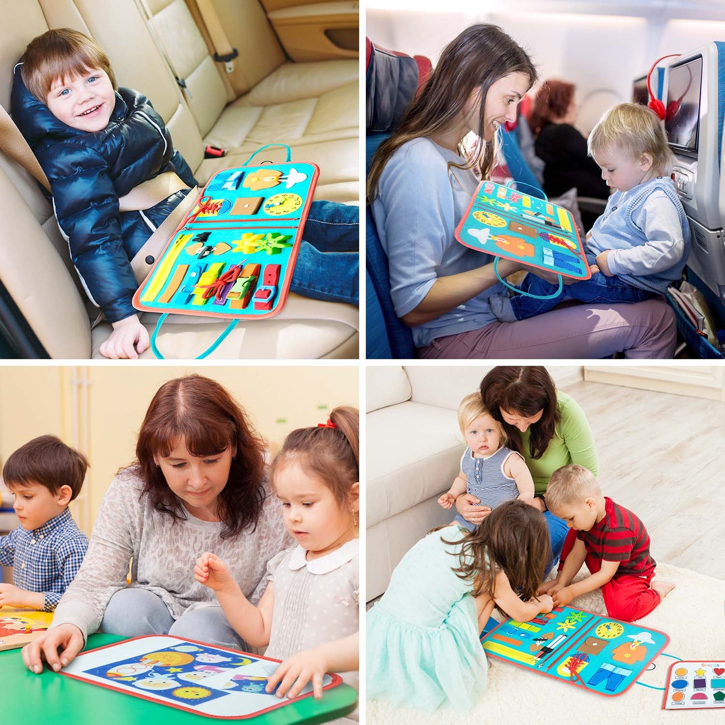 Explore and learn - The sensory book