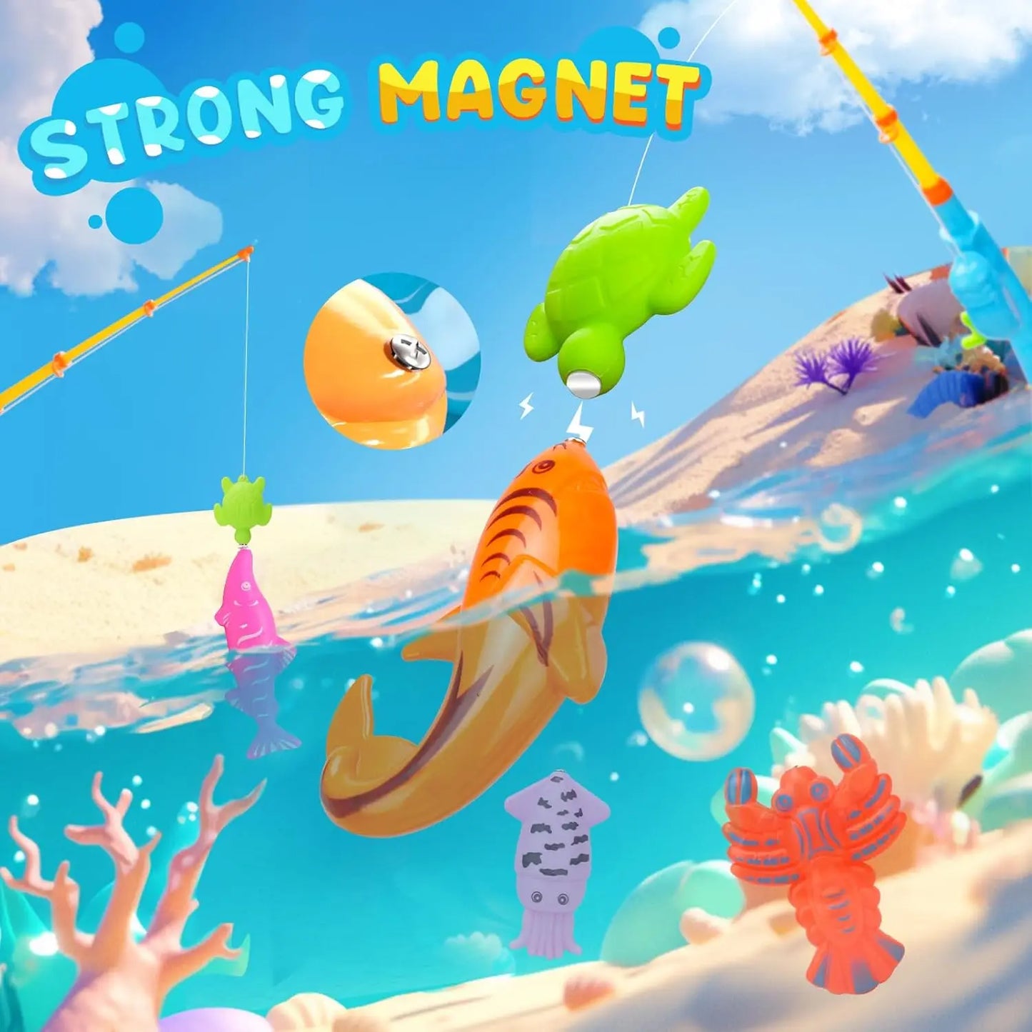Educational & Discovery - Magnetic Fish Game
