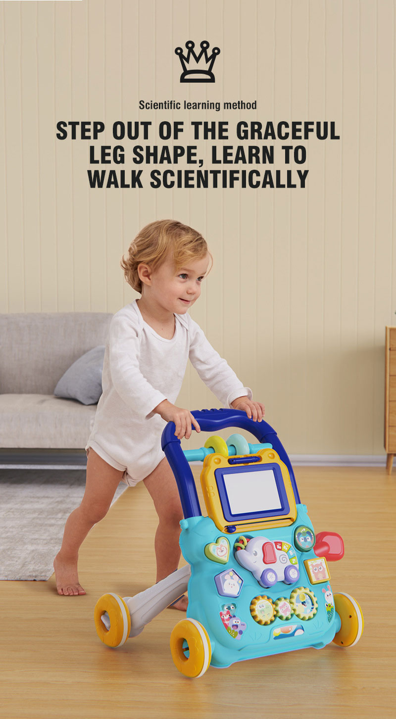 Educational & Playing – Baby Walker with Activity Panel