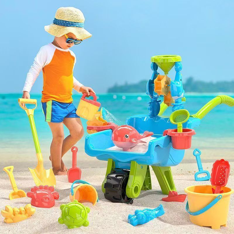 Discovery & Play - Sand & Beach Wheelbarrow Set