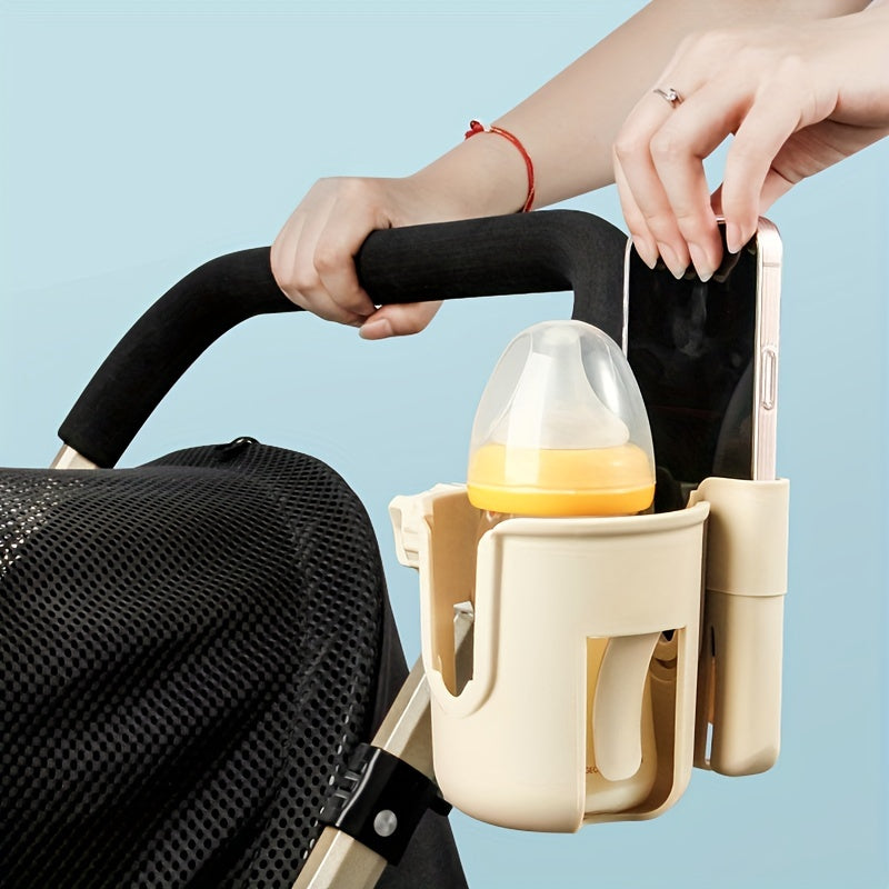 Always at Hand – Phone and Cup Holder for Strollers