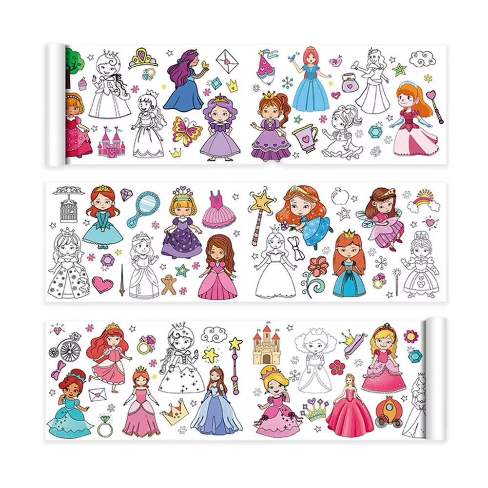 Unleash your creativity - XXL Coloring Sheet