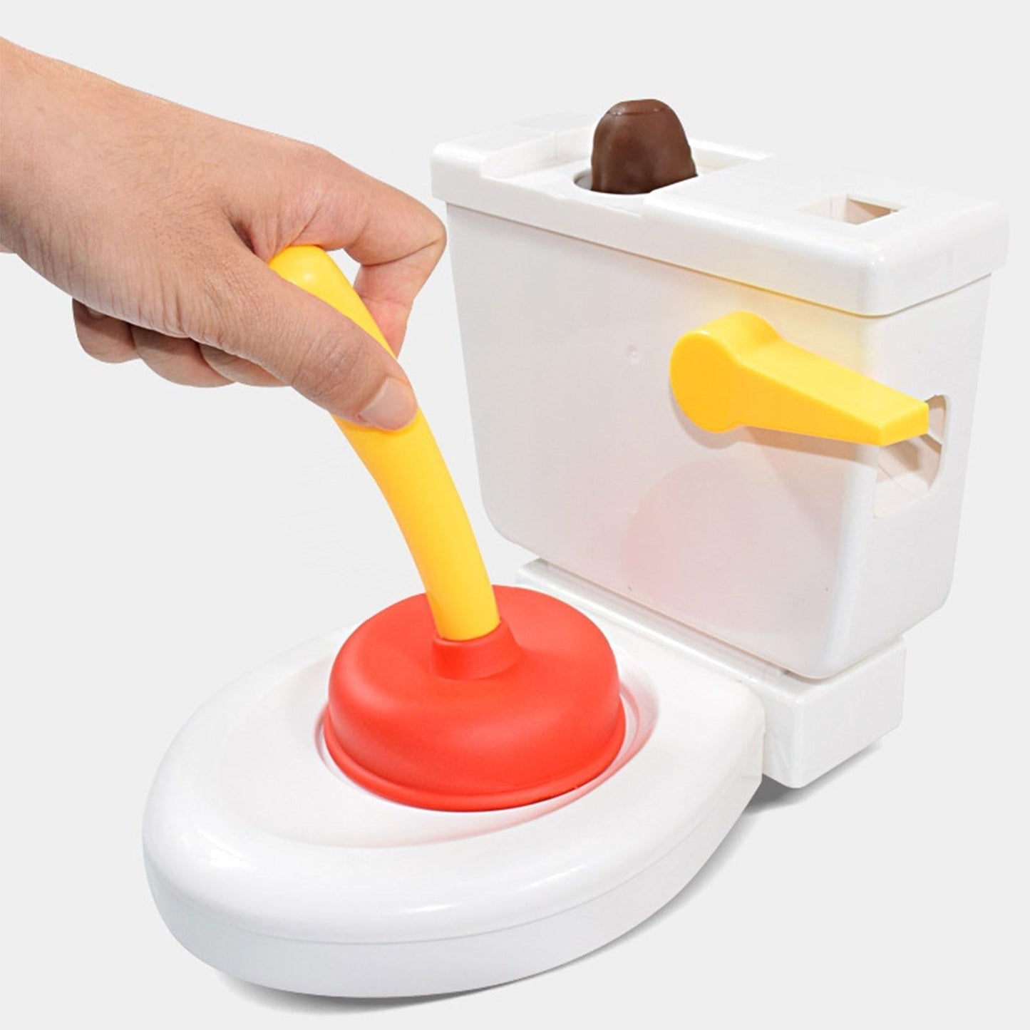 Who will catch the flying turd? - Family game