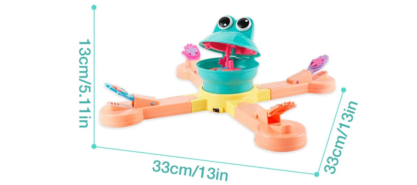 Play for the whole family - Feed the frog game