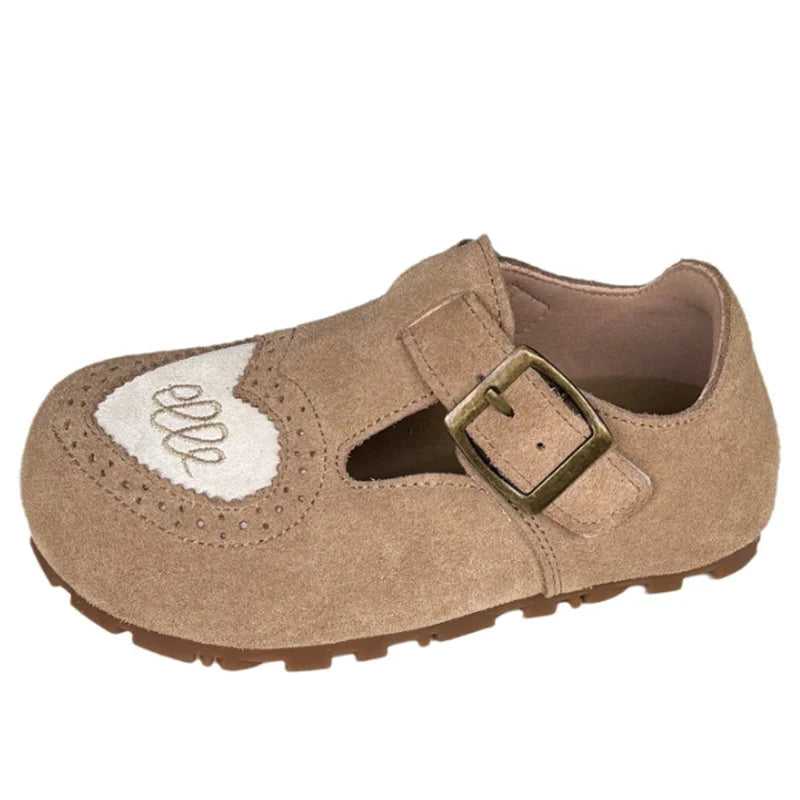 Leather & Barefoot – Children's Shoes with Plush Soles