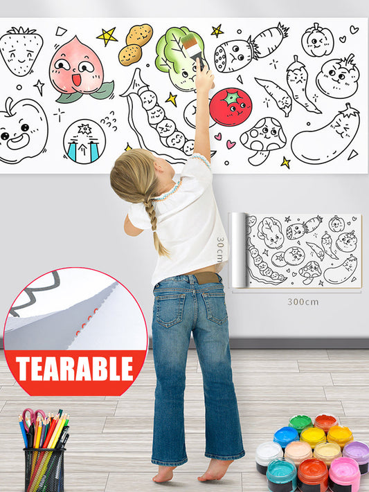 Unleash your creativity - XXL Coloring Sheet
