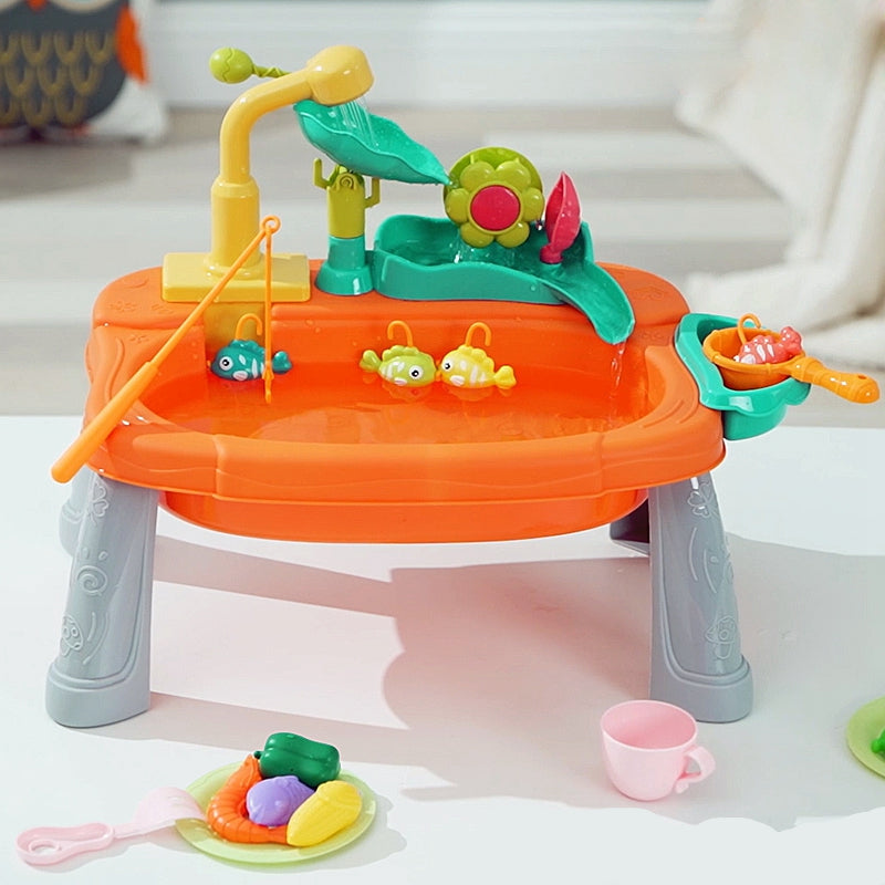SinkPlay – Imagination & Development – 2-in-1 Play Sink & Fishing Activity