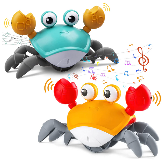 Encourage movement - Crawling crab