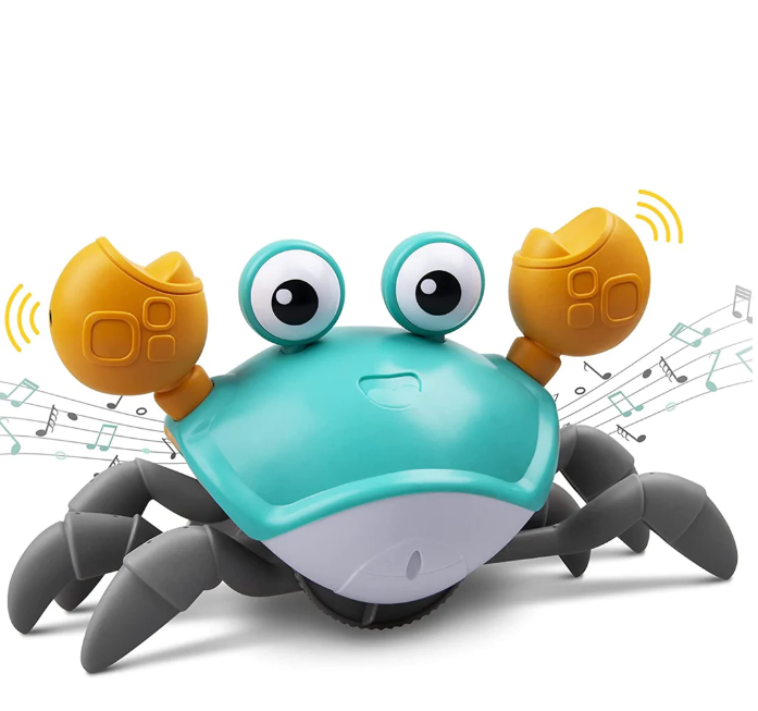 Encourage movement - Crawling crab