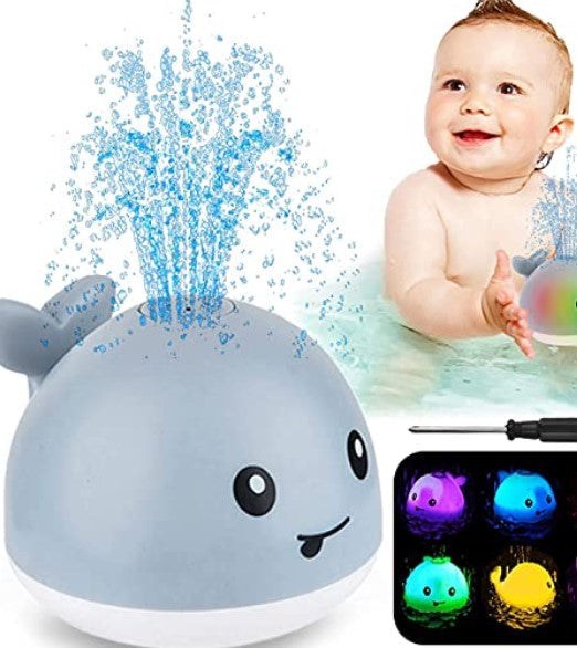 Lovely colour-changing bath toy - Bath Whale