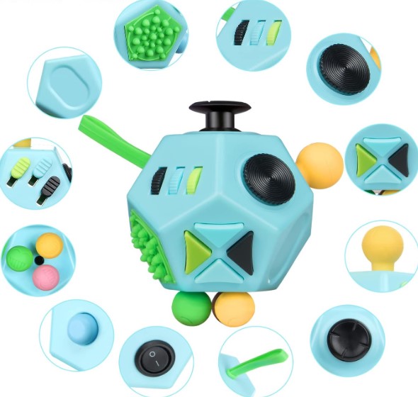 12-Sided Decompression Plaything™ - Alleviate stress - Mind Cube