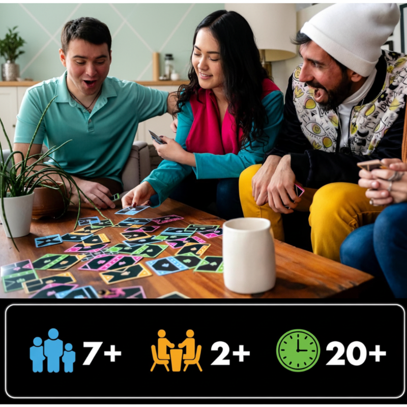 Active & Play – Connecting Cards Game