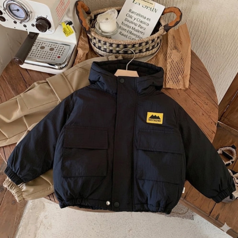 Windproof & Water-repellent – Children's Windbreaker with Hood