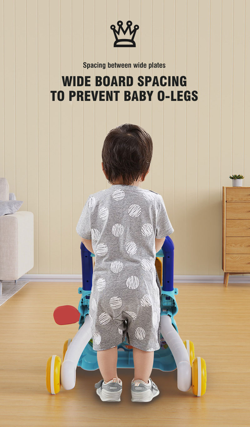 Educational & Playing – Baby Walker with Activity Panel